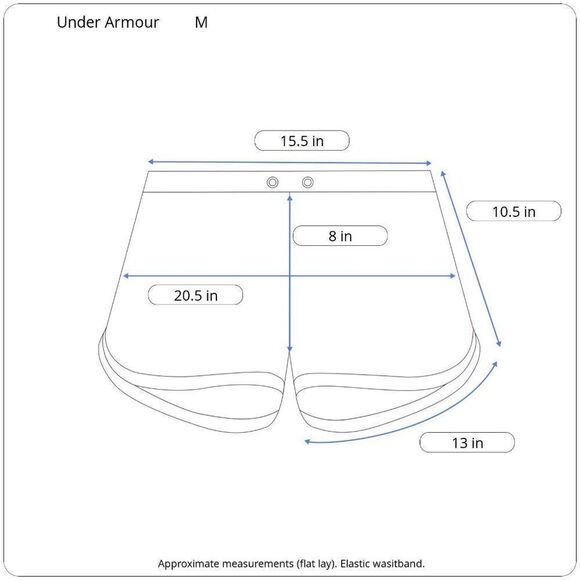 NWOT Under Armour Fitted Running Shorts - Picture 6 of 6